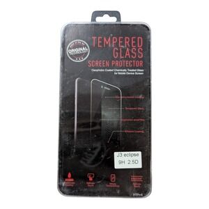 F6. Tempered Glass‎ Screen Protector For Samsung Galaxy J3 Eclipse 9H 2.5D
